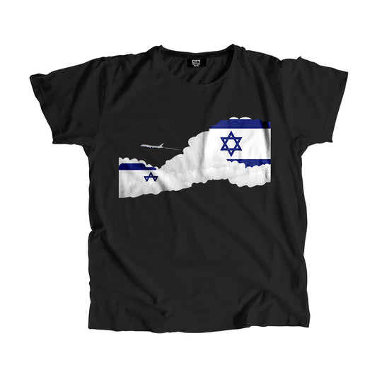 Israel Flags Day Clouds Unisex T-Shirt