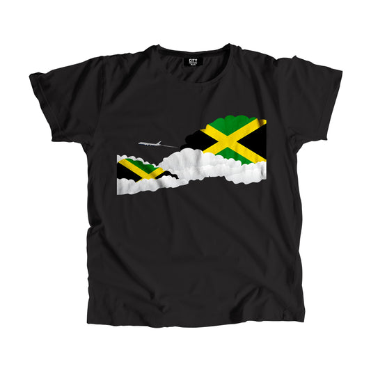 Jamaica Flags Day Clouds Unisex T-Shirt