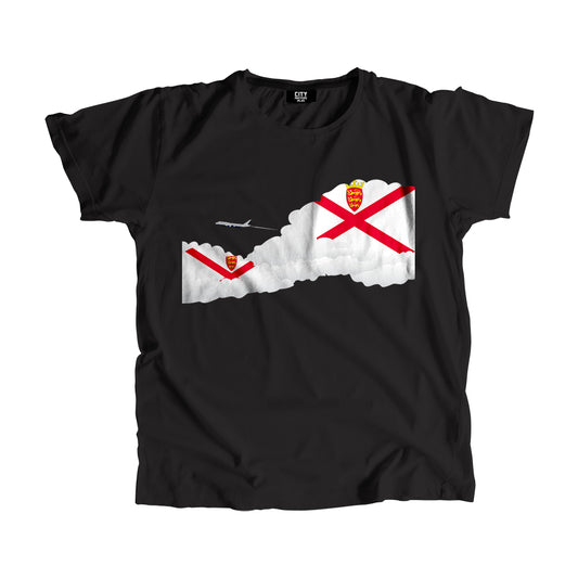 Jersey Flags Day Clouds Unisex T-Shirt