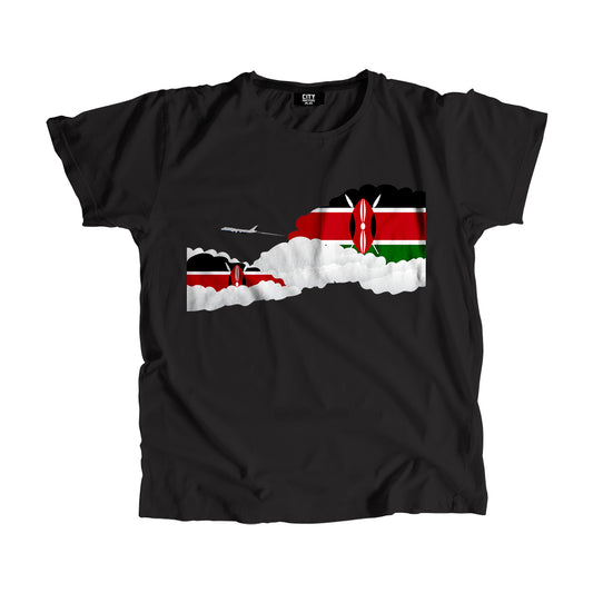 Kenya Flags Day Clouds Unisex T-Shirt