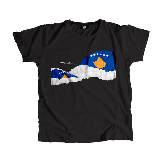 Kosovo Flags Day Clouds Unisex T-Shirt