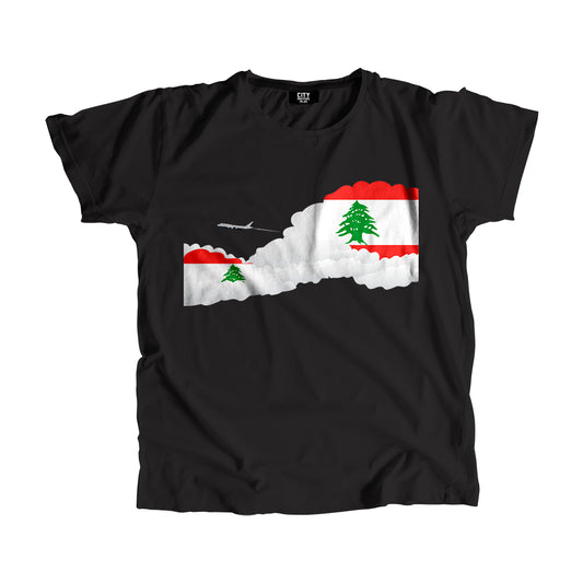 Lebanon Flags Day Clouds Unisex T-Shirt