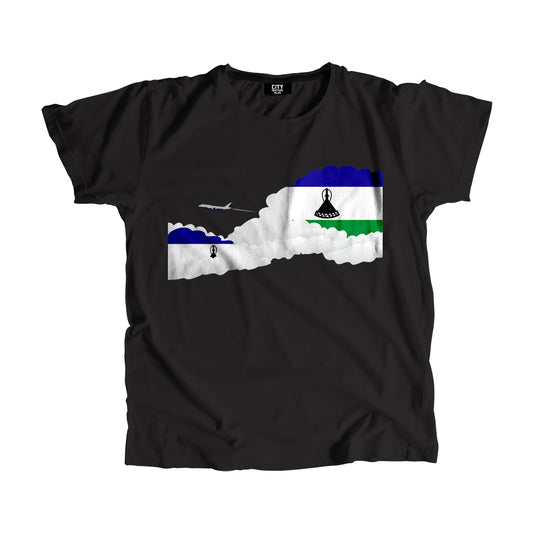 Lesotho Flags Day Clouds Unisex T-Shirt