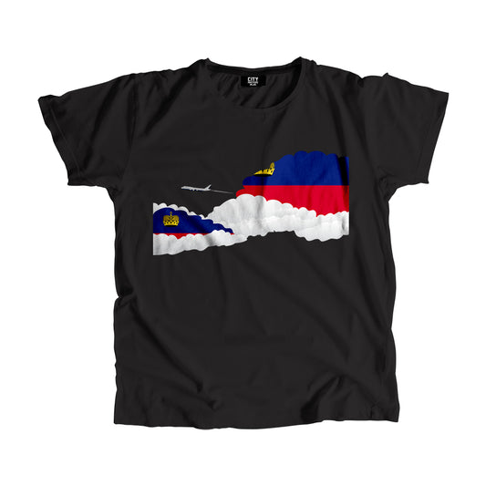 Liechtenstein Flags Day Clouds Unisex T-Shirt