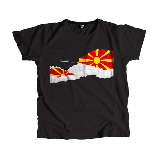 Macedonia Flags Day Clouds Unisex T-Shirt