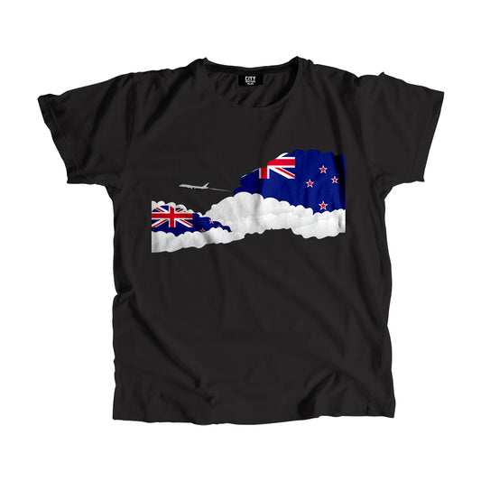 New Zealand Flags Day Clouds Unisex T-Shirt