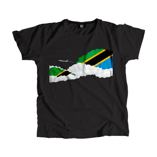 Tanzania Flags Day Clouds Unisex T-Shirt