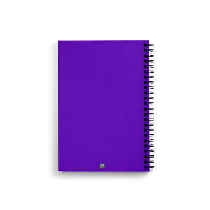 51 Number Notebook (Purple, A5 Size, 100 Pages, Ruled, 4 Pack)
